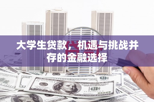 西市大学生贷款，机遇与挑战并存的金融选择
