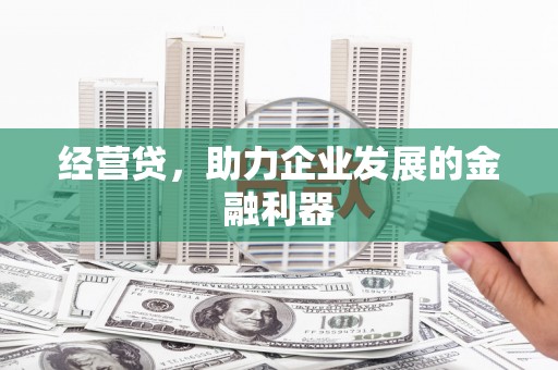 西市经营贷，助力企业发展的金融利器