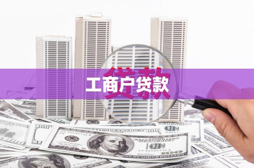 西市工商户贷款