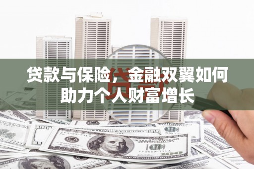 西市贷款与保险，金融双翼如何助力个人财富增长
