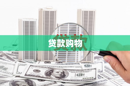 西市贷款购物