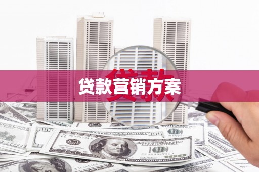 西市贷款营销方案