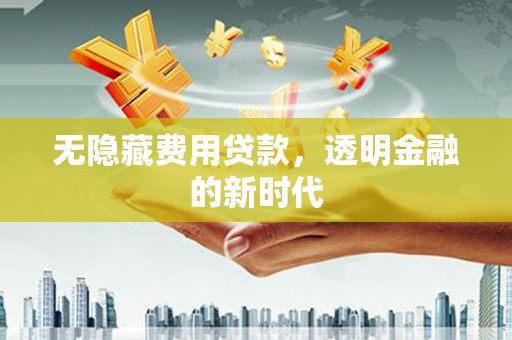 西市无隐藏费用贷款，透明金融的新时代