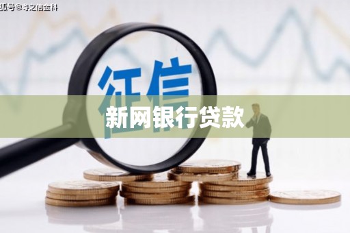 西市新网银行贷款
