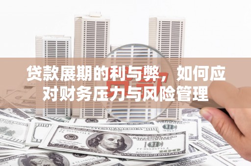 西市贷款展期的利与弊，如何应对财务压力与风险管理