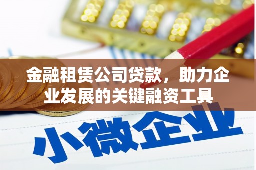 西市金融租赁公司贷款，助力企业发展的关键融资工具