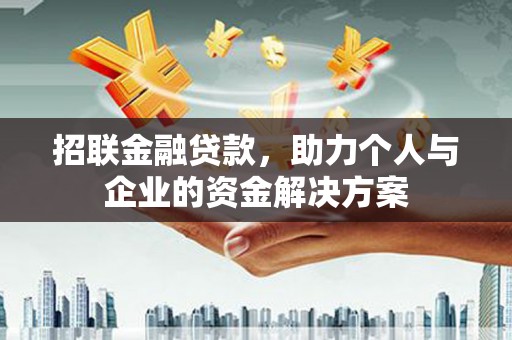 西市招联金融贷款，助力个人与企业的资金解决方案