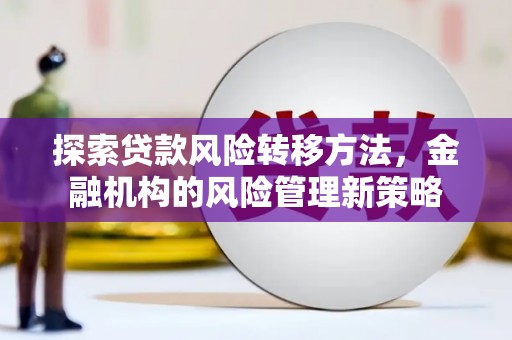 西市探索贷款风险转移方法，金融机构的风险管理新策略