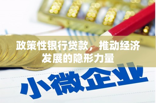 西市政策性银行贷款，推动经济发展的隐形力量