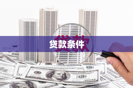 西市贷款条件