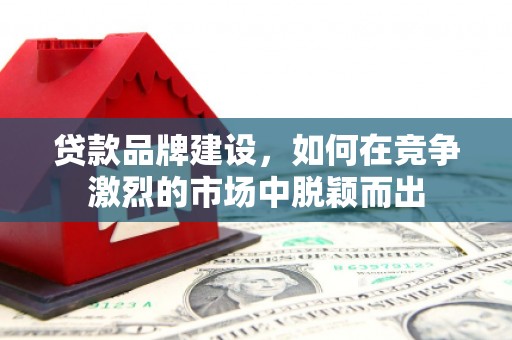 西市贷款品牌建设，如何在竞争激烈的市场中脱颖而出