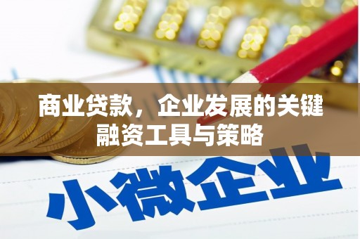 西市商业贷款，企业发展的关键融资工具与策略