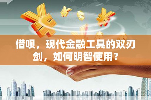 西市借呗，现代金融工具的双刃剑，如何明智使用？