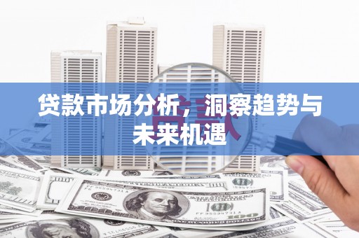 西市贷款市场分析，洞察趋势与未来机遇