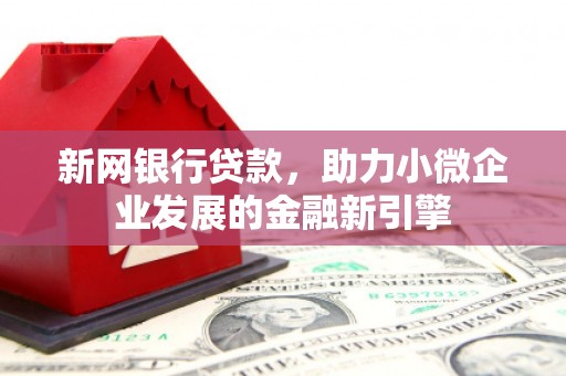 西市新网银行贷款，助力小微企业发展的金融新引擎
