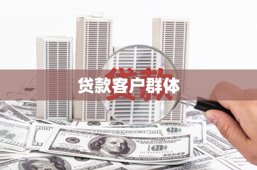 西市贷款客户群体