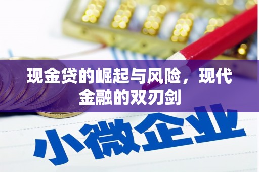 西市现金贷的崛起与风险，现代金融的双刃剑