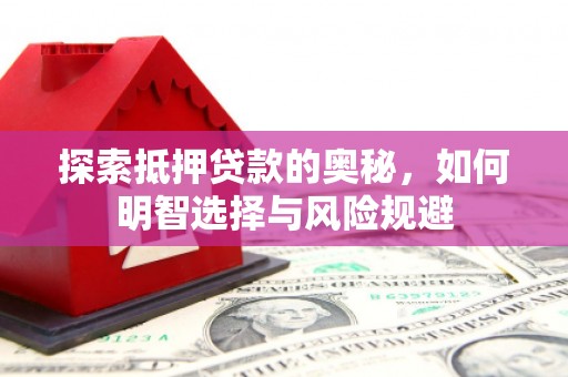西市探索抵押贷款的奥秘，如何明智选择与风险规避