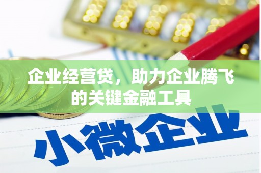 西市企业经营贷，助力企业腾飞的关键金融工具