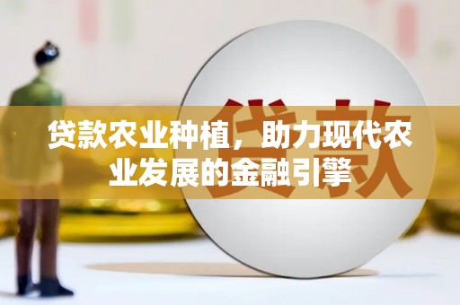 西市贷款农业种植，助力现代农业发展的金融引擎
