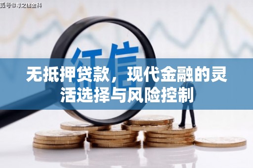 西市无抵押贷款，现代金融的灵活选择与风险控制