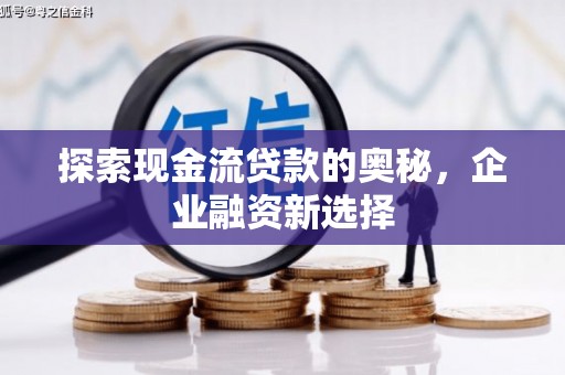 西市探索现金流贷款的奥秘，企业融资新选择