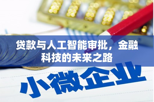 西市贷款与人工智能审批，金融科技的未来之路