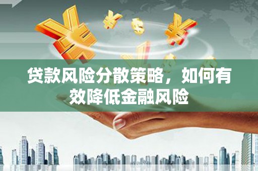 西市贷款风险分散策略，如何有效降低金融风险