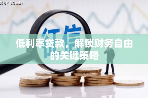 西市低利率贷款，解锁财务自由的关键策略