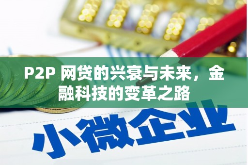 西市P2P 网贷的兴衰与未来，金融科技的变革之路
