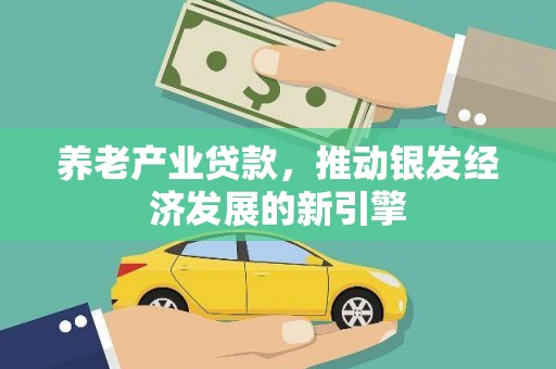 西市养老产业贷款，推动银发经济发展的新引擎