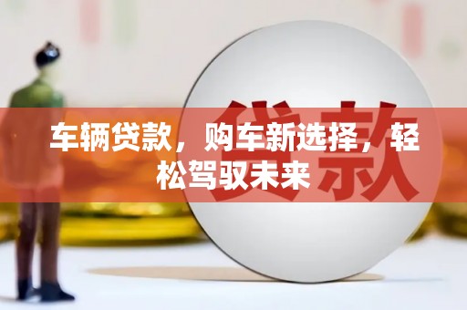 西市车辆贷款，购车新选择，轻松驾驭未来