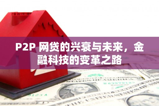 西市P2P 网贷的兴衰与未来，金融科技的变革之路