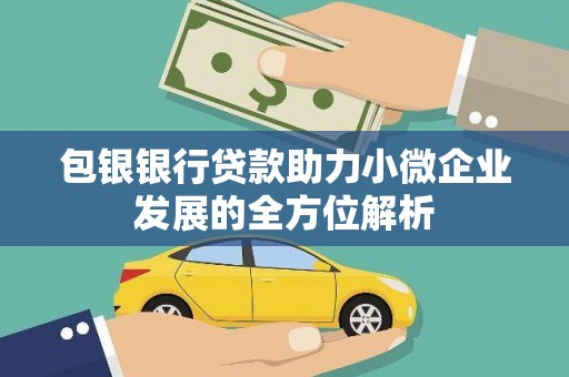 西市包银银行贷款助力小微企业发展的全方位解析