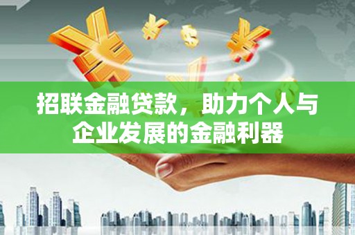 西市招联金融贷款，助力个人与企业发展的金融利器