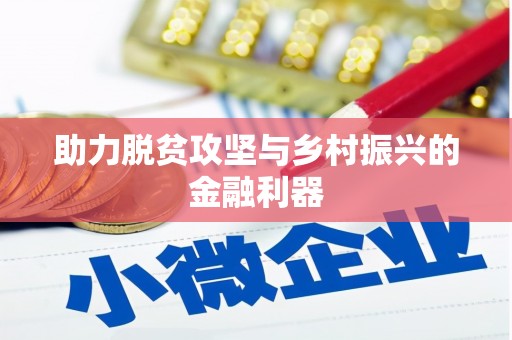 西市助力脱贫攻坚与乡村振兴的金融利器