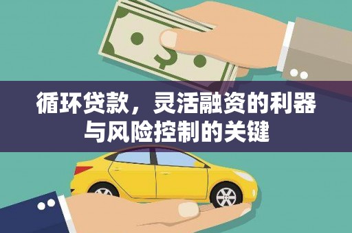 西市循环贷款，灵活融资的利器与风险控制的关键