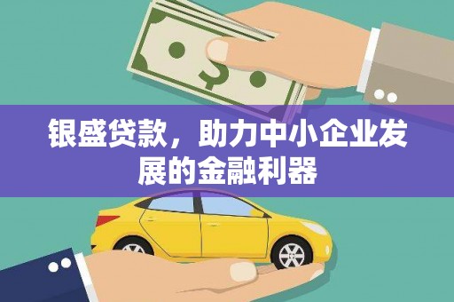 西市银盛贷款，助力中小企业发展的金融利器