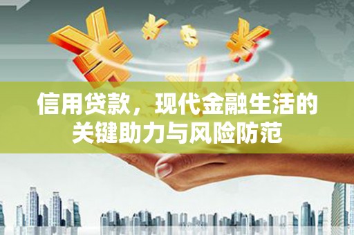西市信用贷款，现代金融生活的关键助力与风险防范
