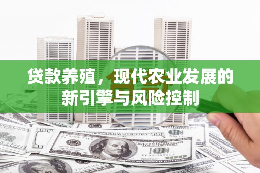 西市贷款养殖，现代农业发展的新引擎与风险控制