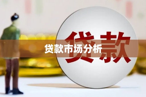 西市贷款市场分析