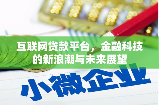 西市互联网贷款平台，金融科技的新浪潮与未来展望