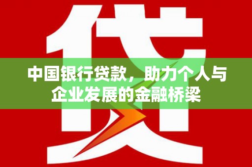西市中国银行贷款，助力个人与企业发展的金融桥梁
