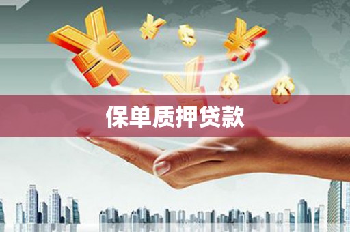西市保单质押贷款