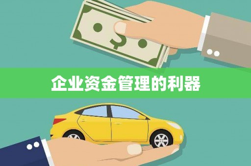 西市企业资金管理的利器