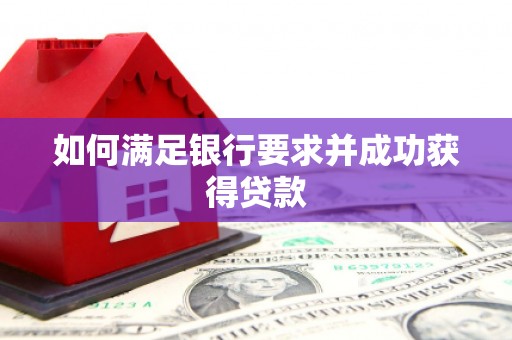 西市如何满足银行要求并成功获得贷款