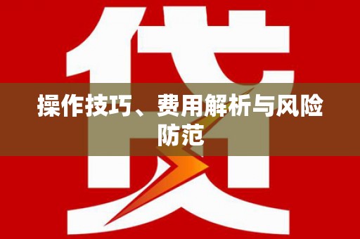 西市操作技巧、费用解析与风险防范